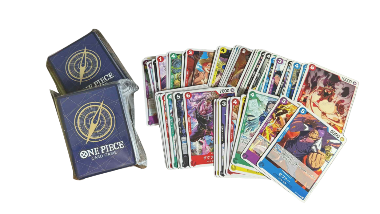 50 Random One Piece Cards – OP01 to OP10 (Character to Leader cards)