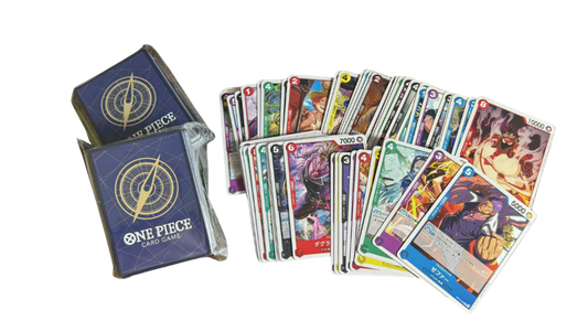 50 Random One Piece Cards – OP01 to OP10 (Character to Leader cards)